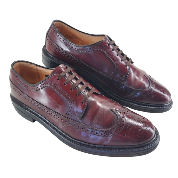 Vtg Hanover LB Sheppard Shoes Mens 8.5 C/R main image 9